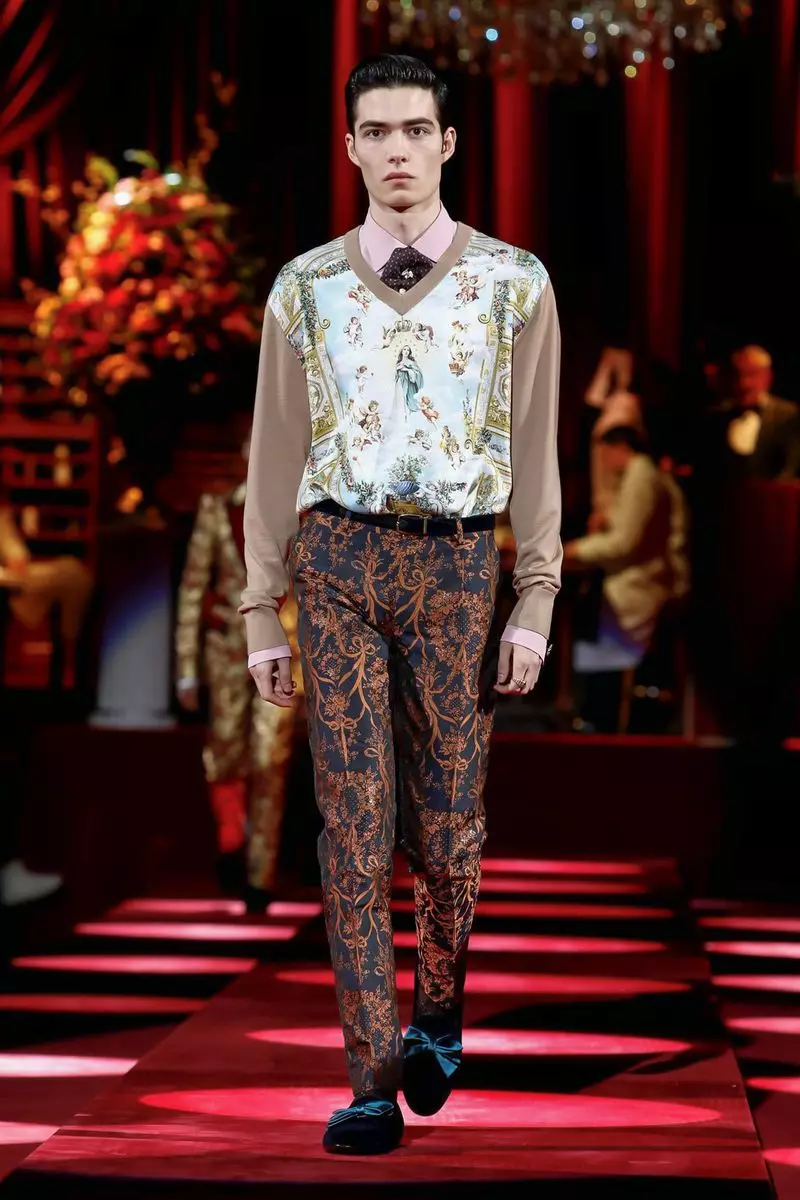 Dolce & Gabbana Menswear Otoño Invierno 2019 Milan28