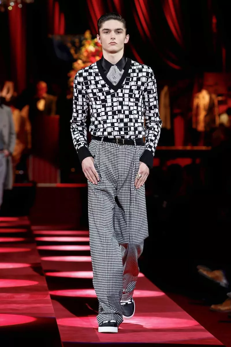 Dolce & Gabbana مردن جا ڪپڙا فال سياري 2019 Milan3