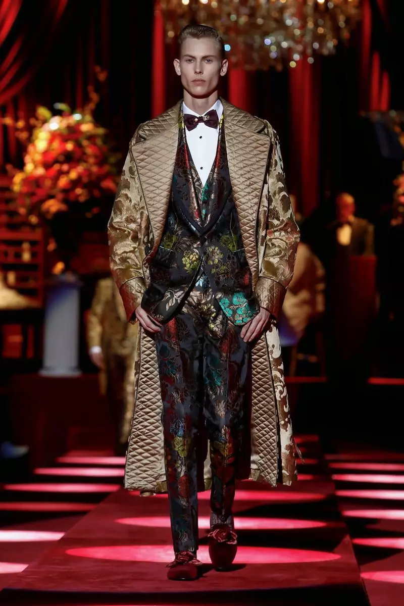 Dolce & Gabbana Menswear រដូវស្លឹកឈើជ្រុះរដូវរងាឆ្នាំ 2019 Milan42