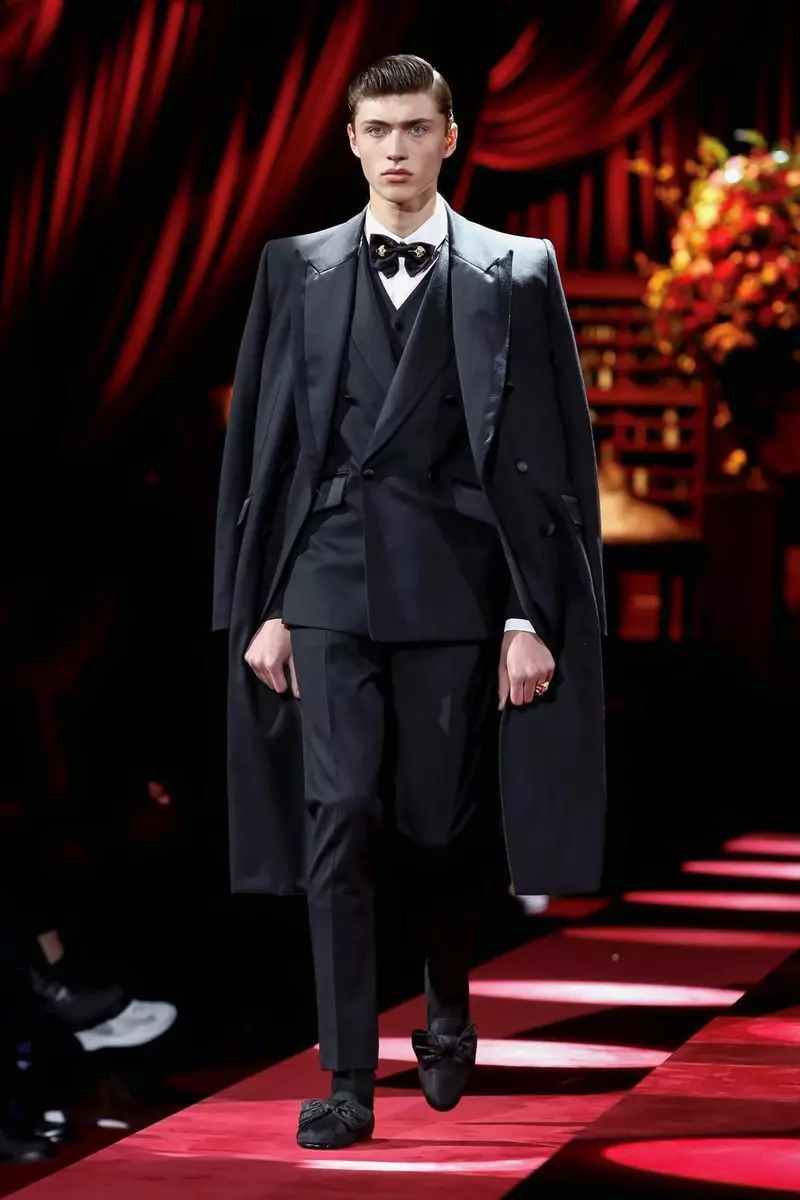 Dolce & Gabbana Menswear ဆောင်းရာသီ 2019 Milan46