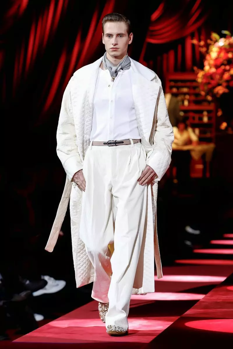 Dolce & Gabbana Menswear ragrag Usum tiis 2019 Milan49