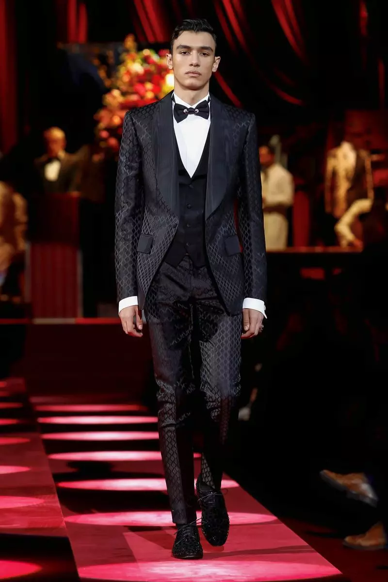 Dolce & Gabbana Menswear ဆောင်းရာသီ 2019 Milan50