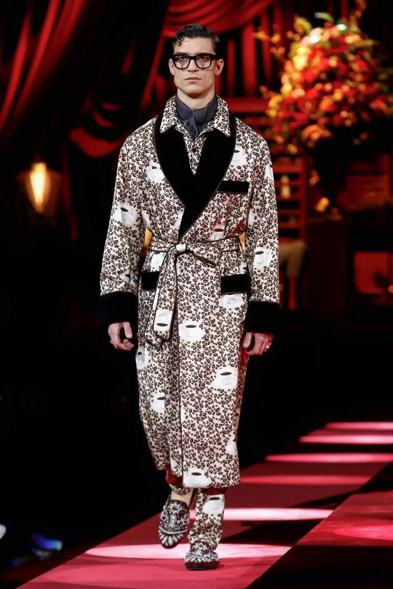 I-Dolce & Gabbana Menswear Ekwindla Ebusika 2019 Milan61