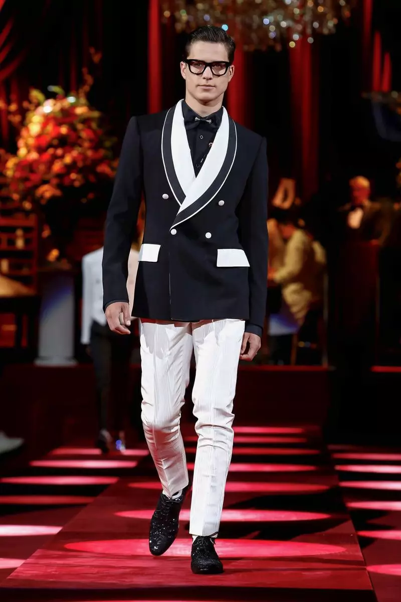 Dolce & Gabbana Menswear ဆောင်းရာသီ 2019 Milan62