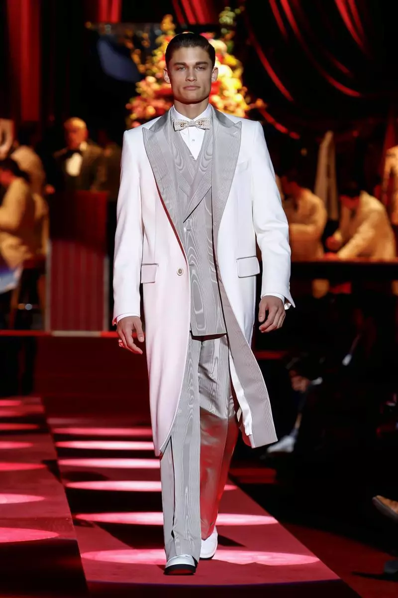 Dolce & Gabbana Menswear រដូវស្លឹកឈើជ្រុះរដូវរងាឆ្នាំ 2019 Milan63