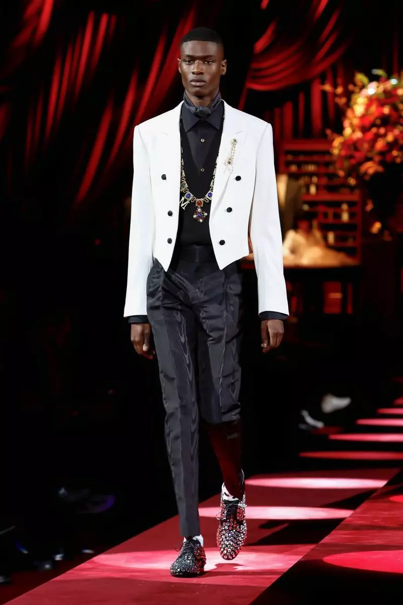 Dolce & Gabbana Homme Automne Hiver 2019 Milan64