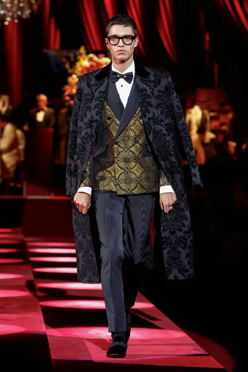 Pakaian Lelaki Dolce & Gabbana Musim Gugur Musim Sejuk 2019 Milan67