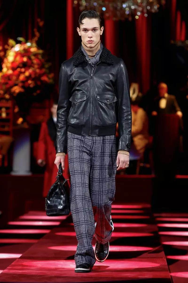 Dolce & Gabbana Kişi Geyimi Payız Qış 2019 Milan68