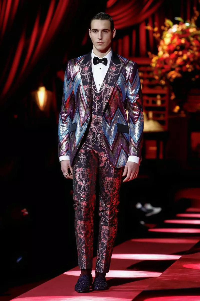 Dolce & Gabbana Homme Automne Hiver 2019 Milan69