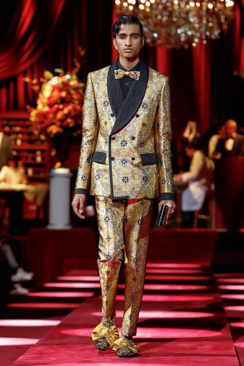 Dolce & Gabbana Menswear ဆောင်းရာသီ 2019 Milan70