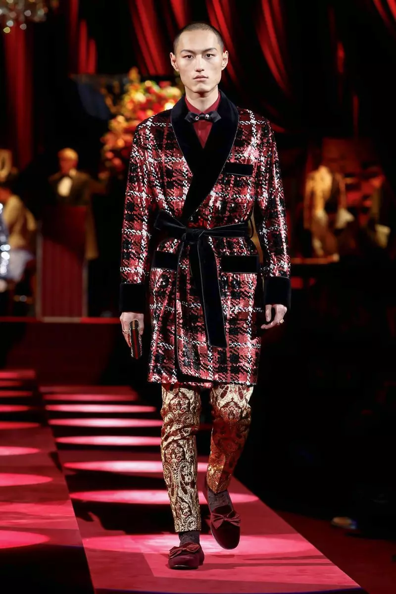 Pakaian Pria Dolce & Gabbana Musim Gugur Musim Dingin 2019 Milan72