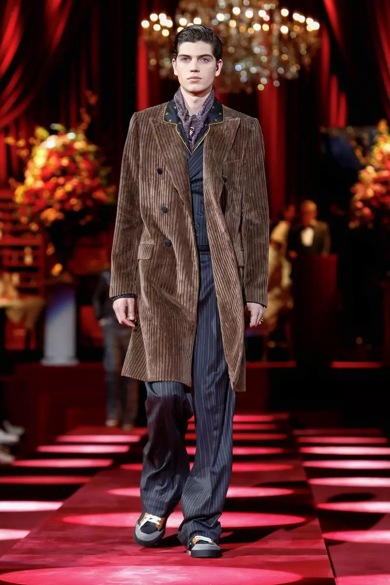 Moda masculina Dolce & Gabbana Outono Inverno 2019 Milán76