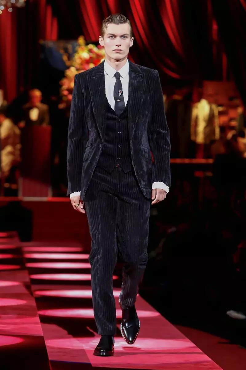 Moda masculina Dolce & Gabbana Outono Inverno 2019 Milán77