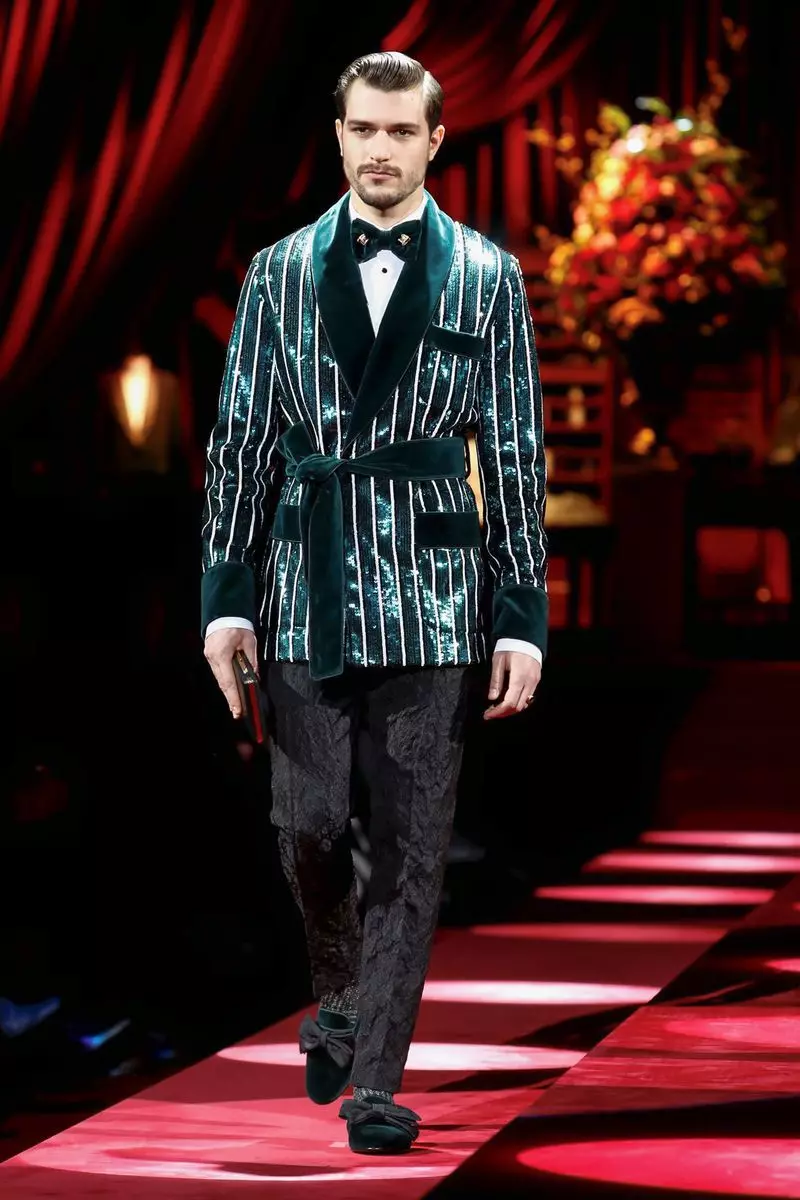 Dolce & Gabbana Menswear ဆောင်းရာသီ 2019 Milan79