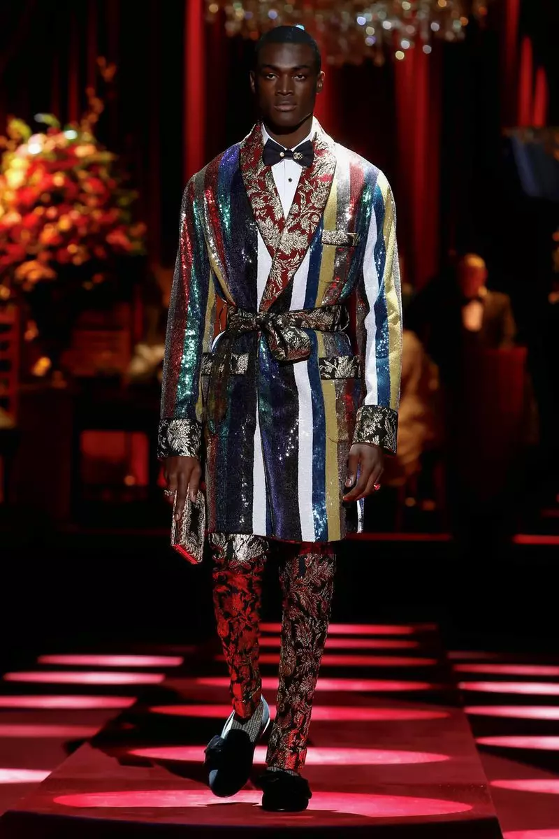 Veshje për meshkuj Dolce & Gabbana Vjeshtë Dimër 2019 Milan80