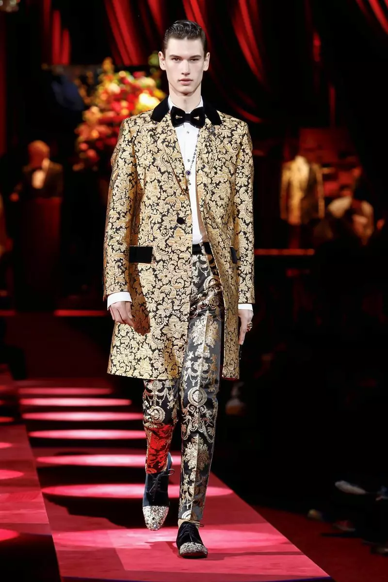 Veshje për meshkuj Dolce & Gabbana Vjeshtë Dimër 2019 Milan85