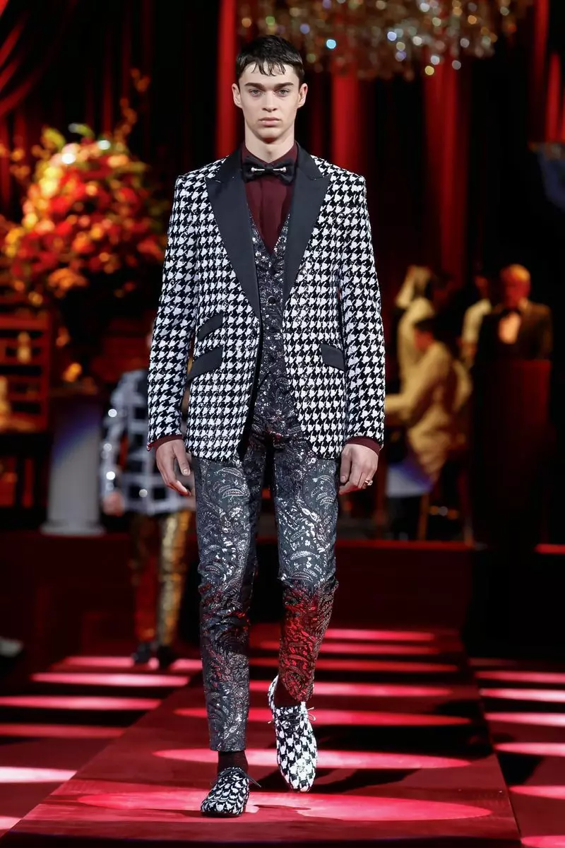 Dolce & Gabbana Herrenmode Herbst Winter 2019 Milan86