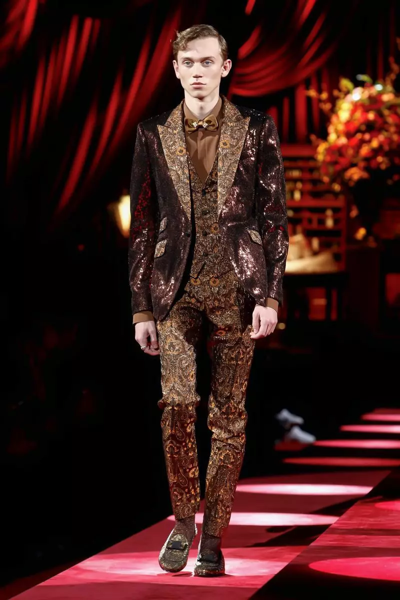 Dolce & Gabbana Menswear ဆောင်းရာသီ 2019 Milan88