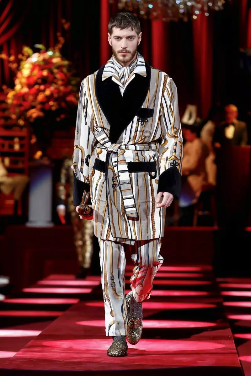 Moda masculina Dolce & Gabbana Outono Inverno 2019 Milan91