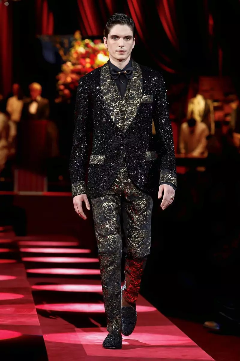 I-Dolce & Gabbana Menswear Ekwindla Ebusika 2019 Milan95