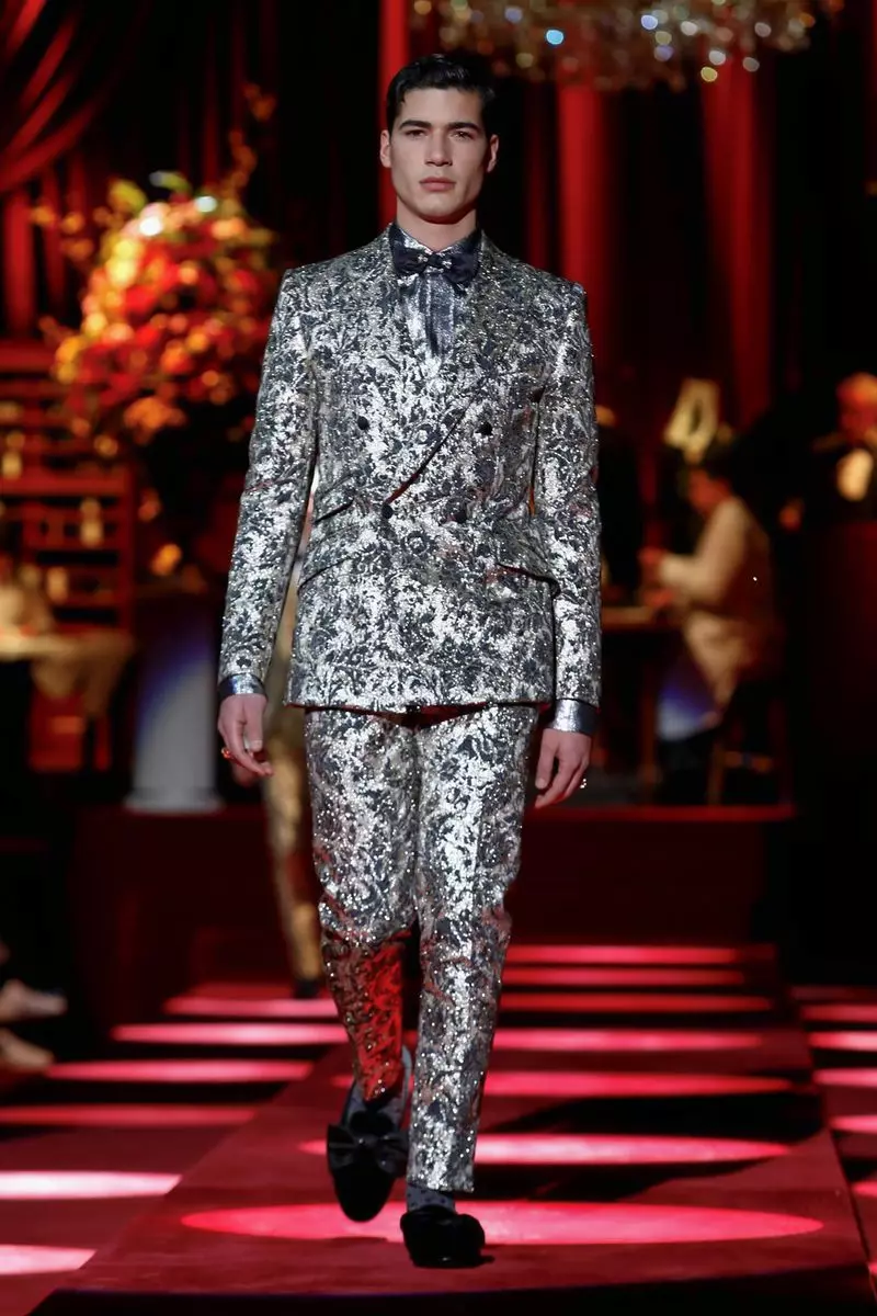 Moda masculina Dolce & Gabbana Outono Inverno 2019 Milan99