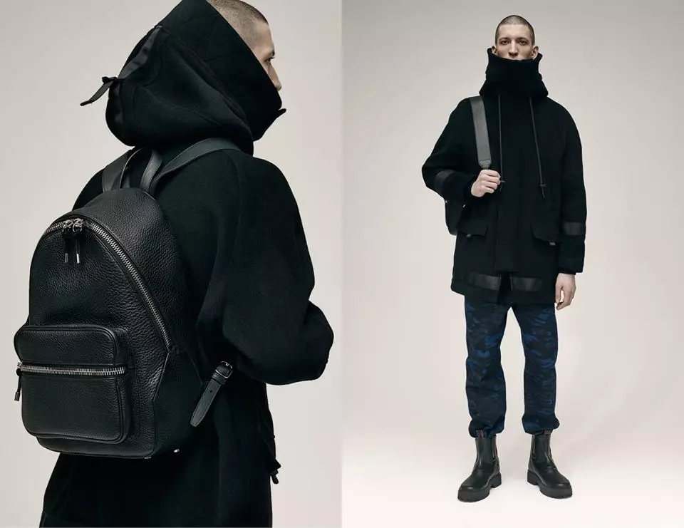 Alexander Wang lub caij nplooj zeeg 2016 Menswear