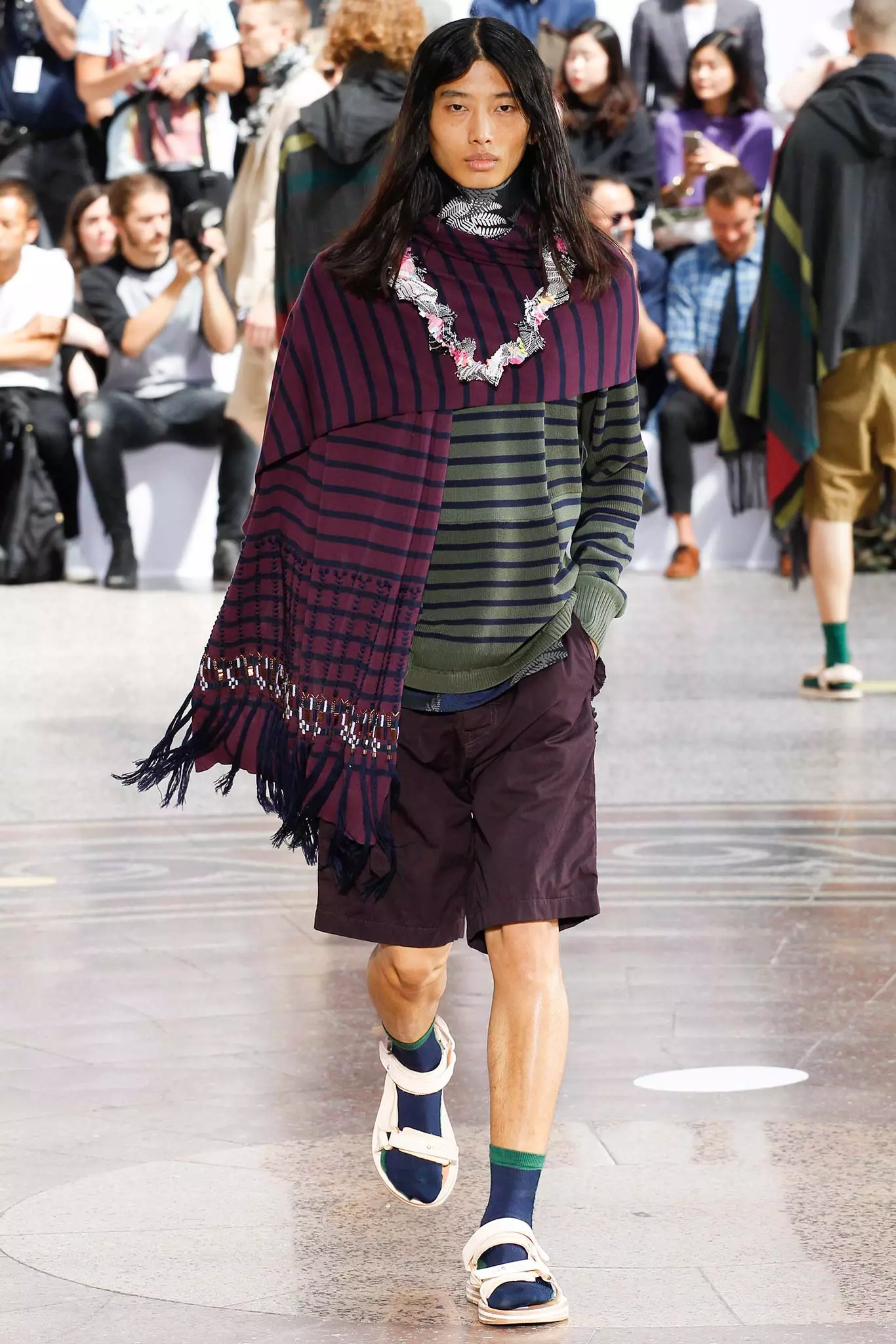 Sacai Caij nplooj ntoos hlav 2016 Menswear746