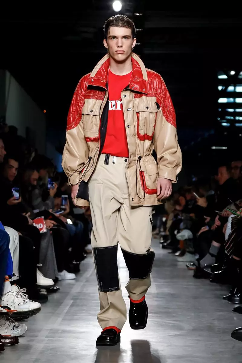 MSGM ເສື້ອຜ້າຜູ້ຊາຍລະດູໜາວ 2019 Milan24