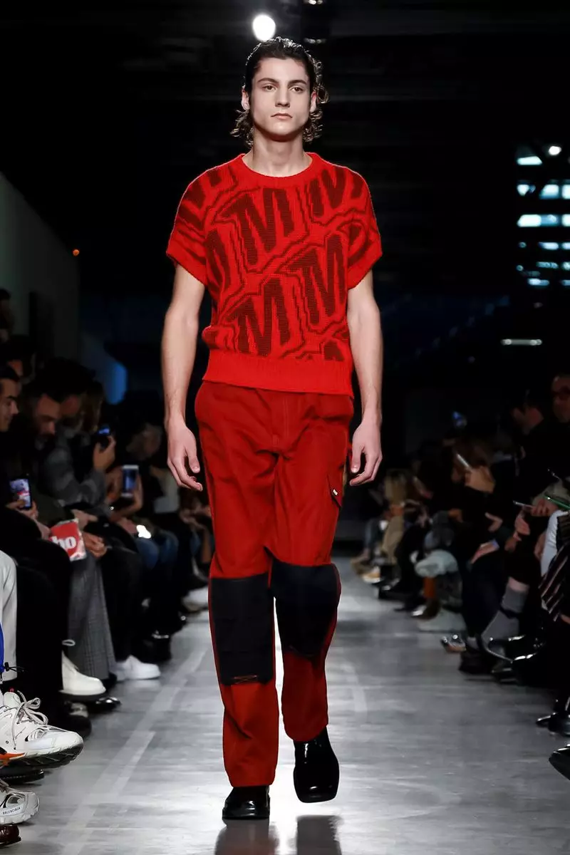 MSGM Pakaian Lelaki Musim Gugur Musim Sejuk 2019 Milan23