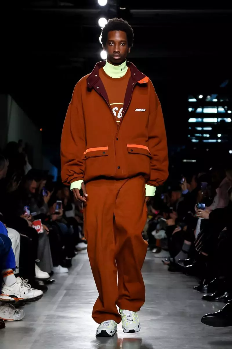 MSGM Menswear Hierscht Wanter 2019 Mailand18