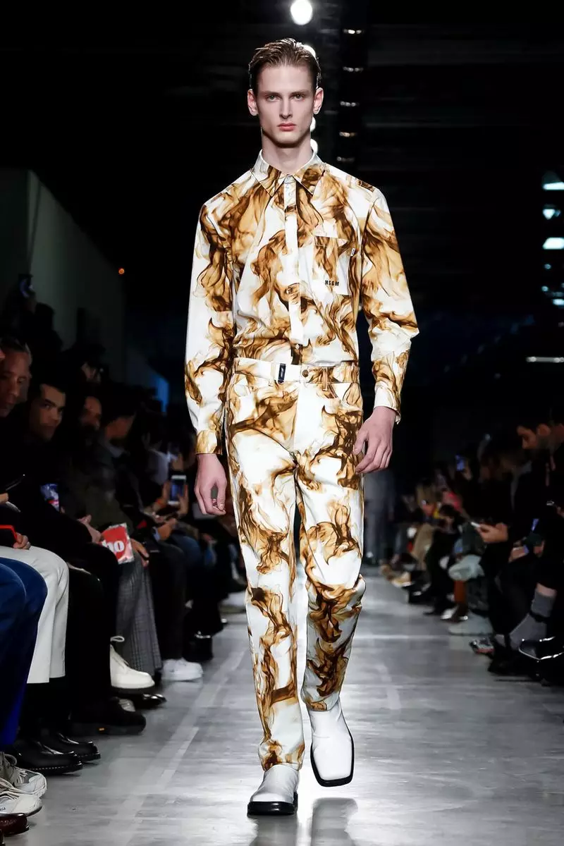 MSGM Menswear Fall Winter 2019 Milan15