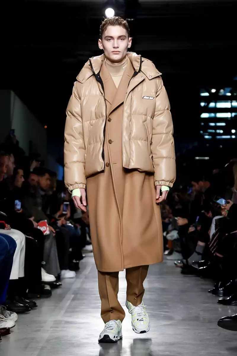 MSGM Menswear Kugwa Zima 2019 Milan14