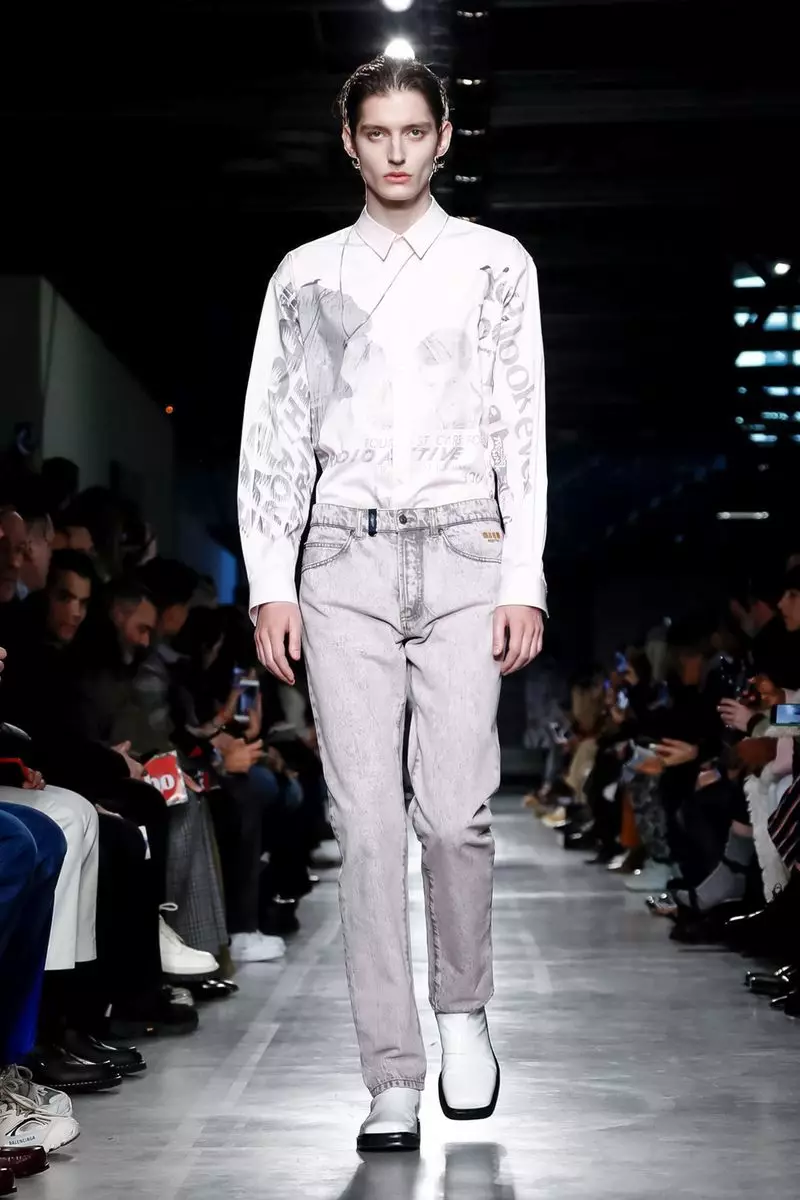 MSGM Menswear Hierscht Wanter 2019 Mailand11