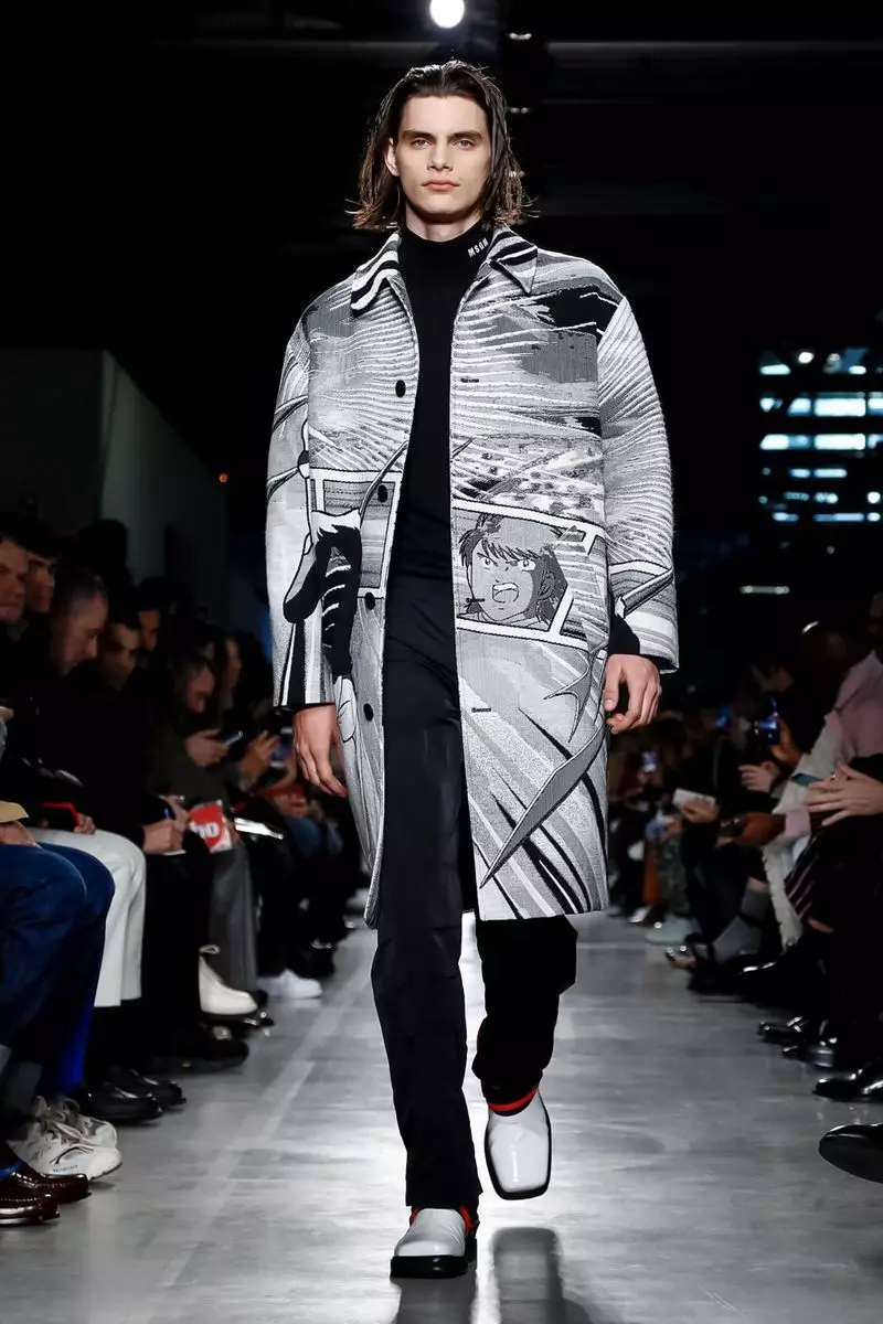 MSGM Menswear ဆောင်းရာသီ 2019 Milan6