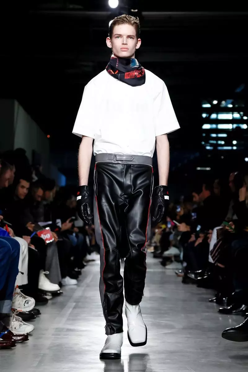 MSGM Menswear Kugwa Zima 2019 Milan41