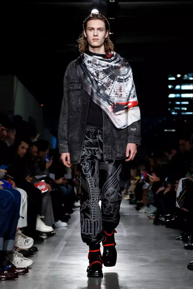 MSGM Menswear Toamna Iarna 2019 Milano39