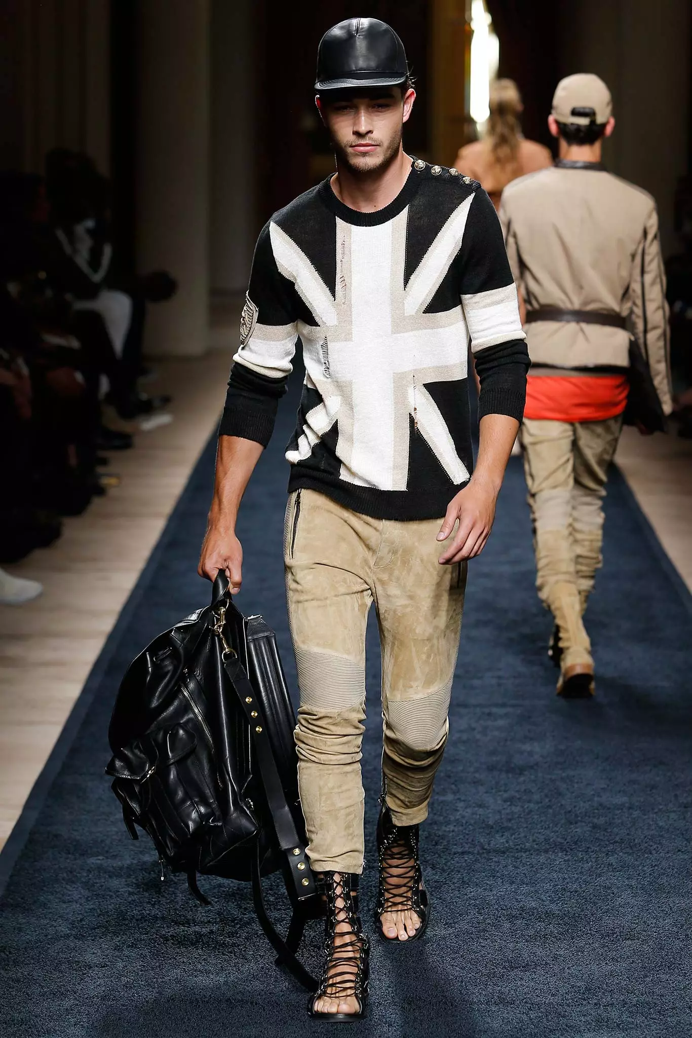 Balmain 2016 წლის გაზაფხულის მამაკაცის ტანსაცმელი892