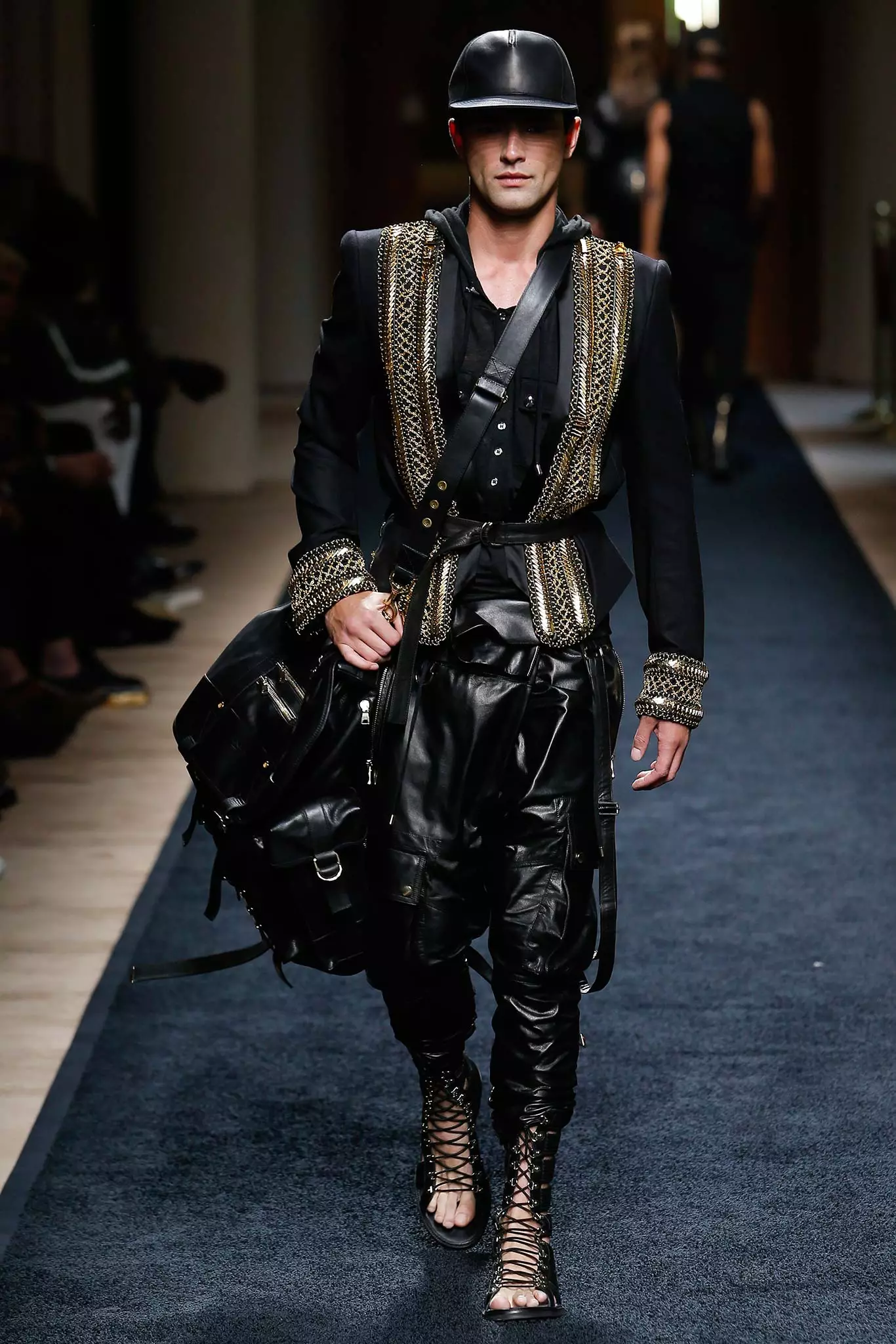 Balmain 2016 წლის გაზაფხულის მამაკაცის ტანსაცმელი917