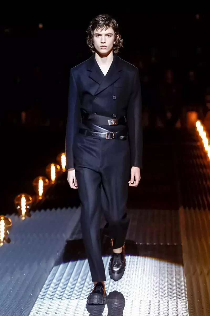 Prada Erkek Giyim Sonbahar Kış 2019 Milan1