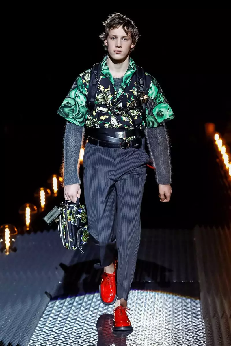 Prada Vira Vesto Aŭtuno Vintro 2019 Milano15