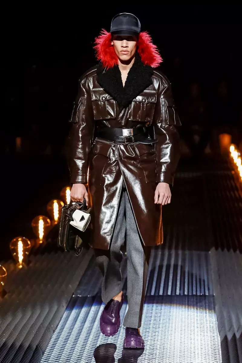 Prada Erkek Giyim Sonbahar Kış 2019 Milan20