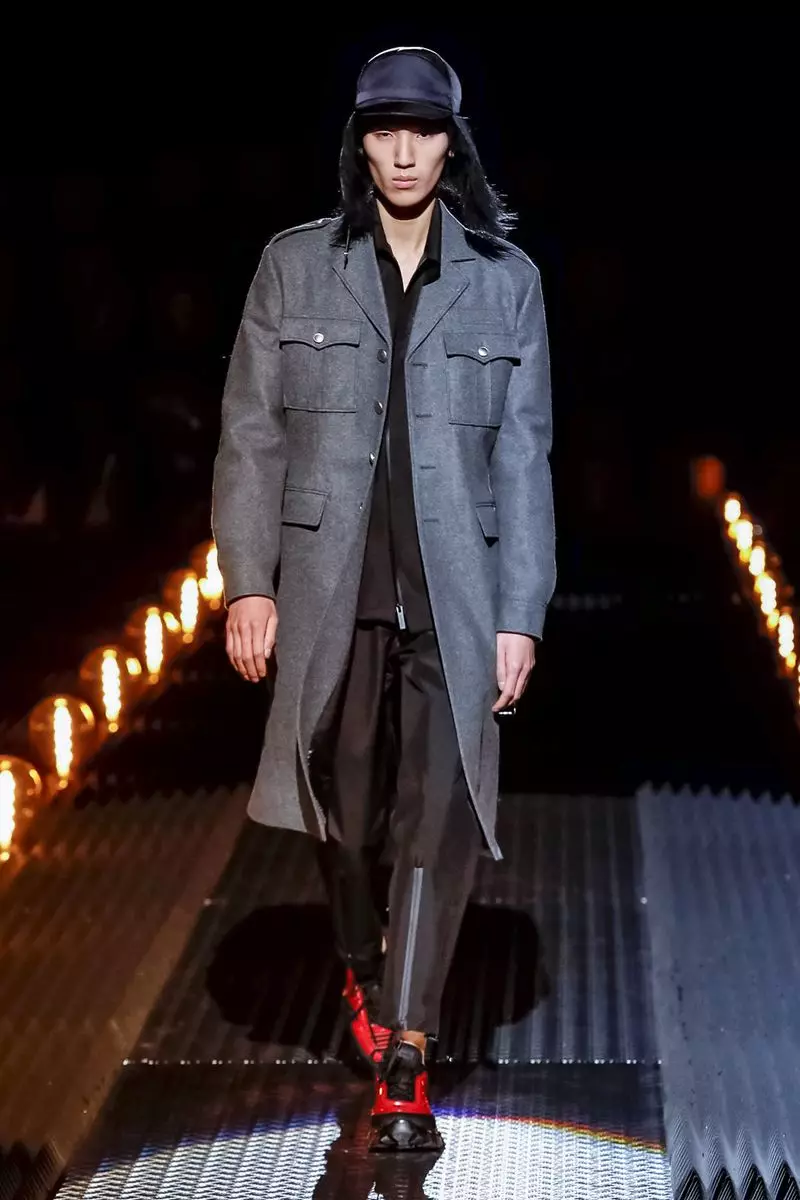 Prada Erkek Giyim Sonbahar Kış 2019 Milan21