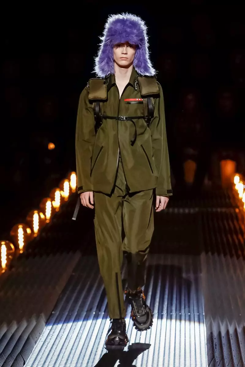 Prada Kişi Geyimi Payız Qış 2019 Milan22