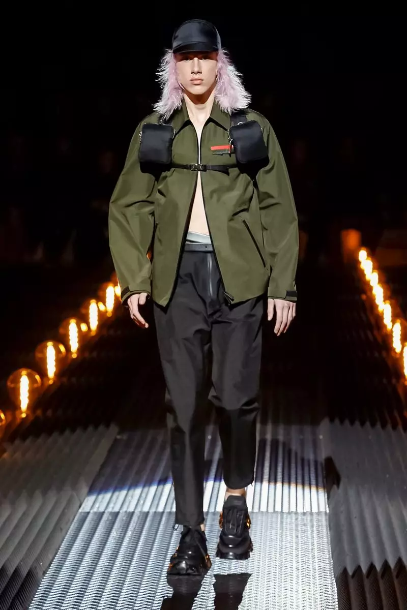 Prada Kişi Geyimi Payız Qış 2019 Milan24