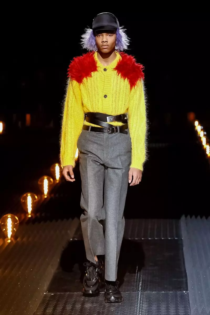 Prada Erkek Giyim Sonbahar Kış 2019 Milan27