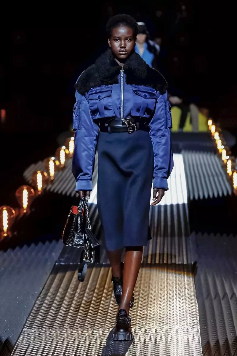 Мужчынская адзенне Prada восень-зіма 2019 Мілан37