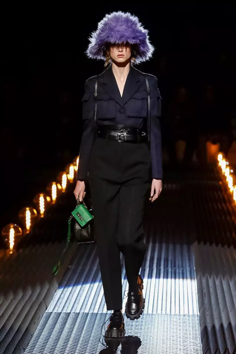 Мужчынская адзенне Prada восень-зіма 2019 Мілан47