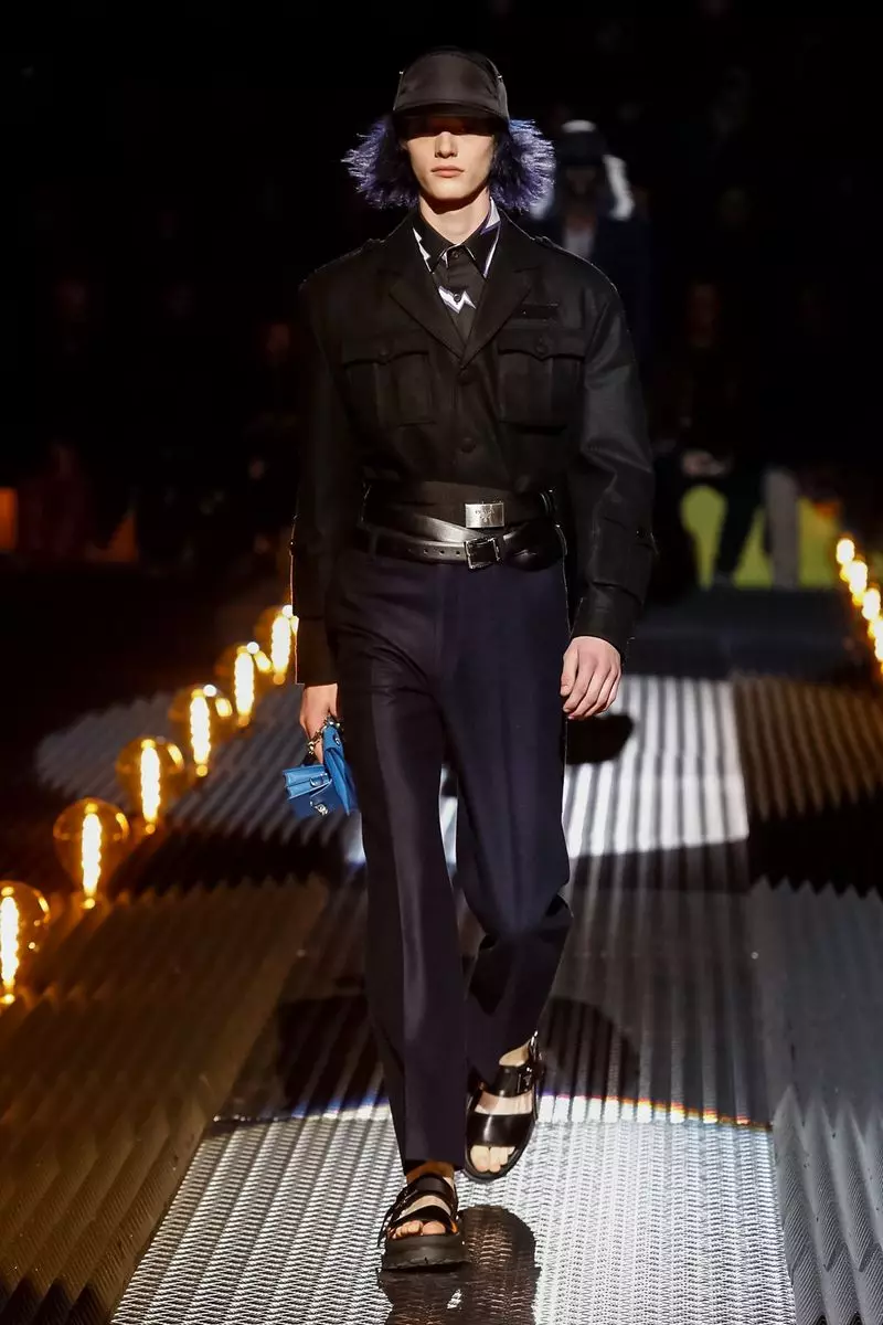 Prada Erkek Giyim Sonbahar Kış 2019 Milan48