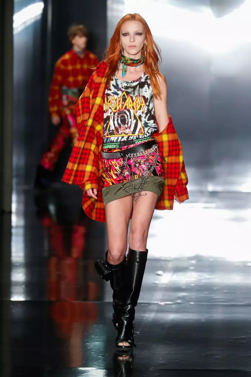 Dsquared2 Pria & Wanita Musim Gugur Musim Dingin 2019 Milan1