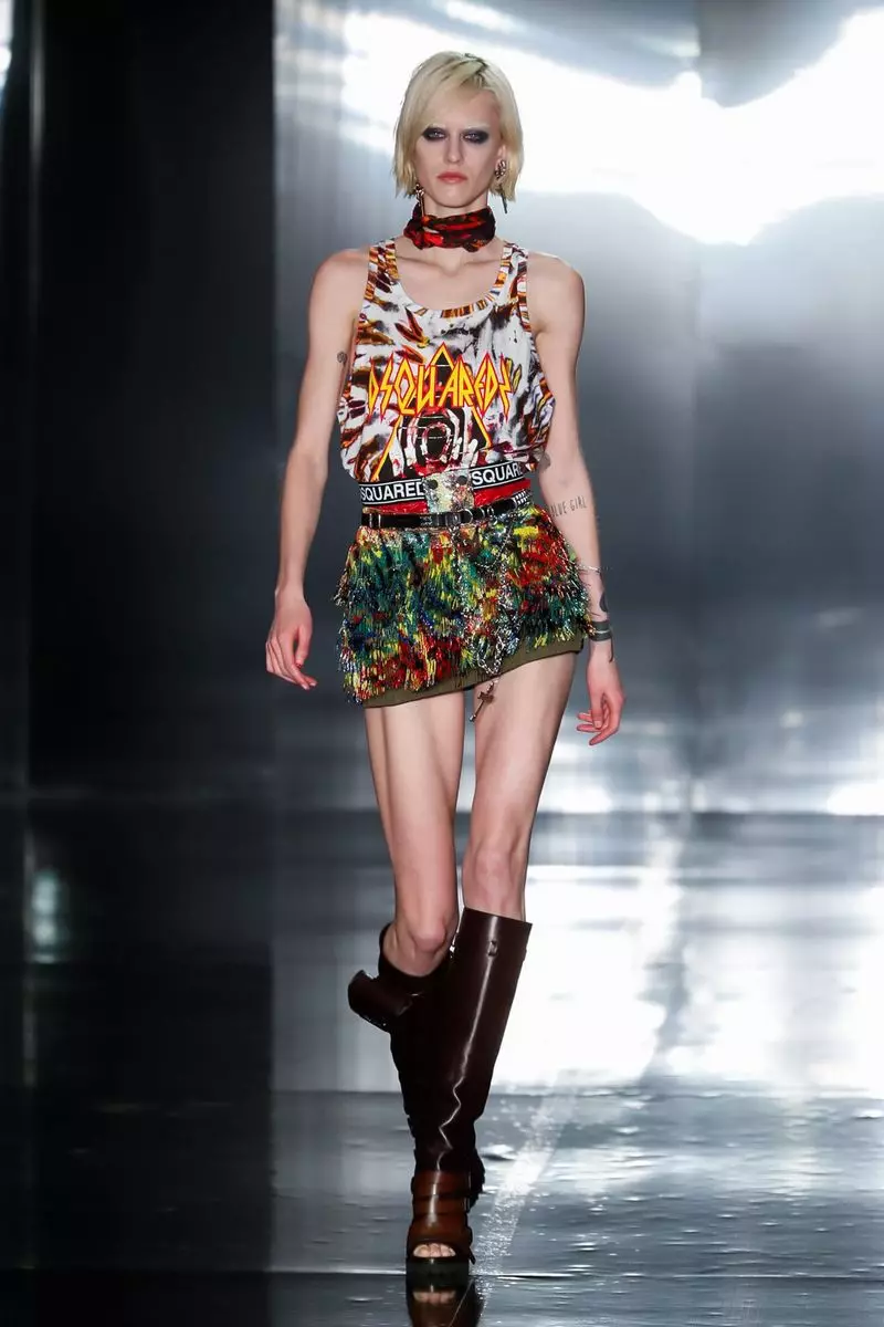 Dsquared2 Pria & Wanita Musim Gugur Musim Dingin 2019 Milan14